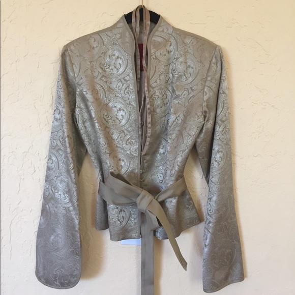 champagne evening jacket